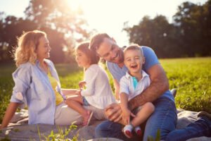 A family enjoying their lifestyle in Fulshear, TX.