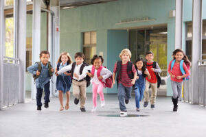 Kids in a local school in Fulshear, TX.